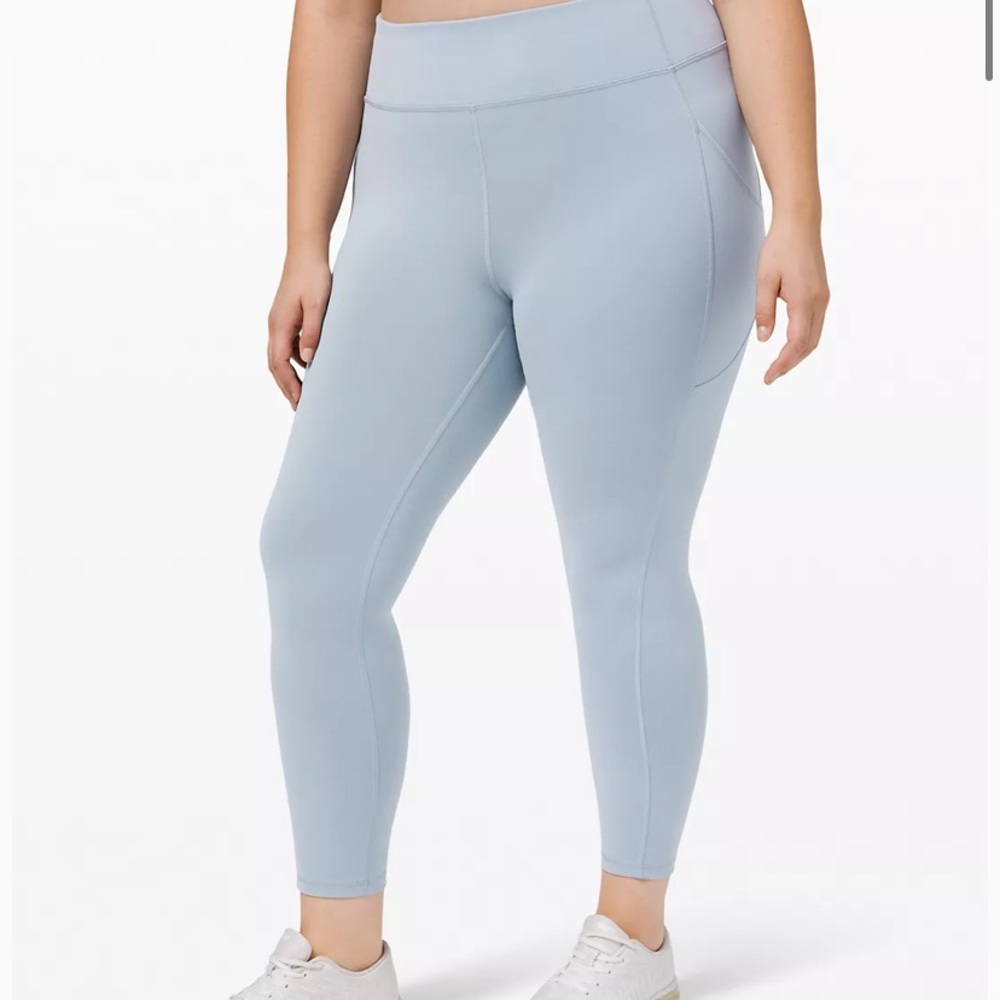 Invigorate High-Rise Tight 25" in chambray s 4